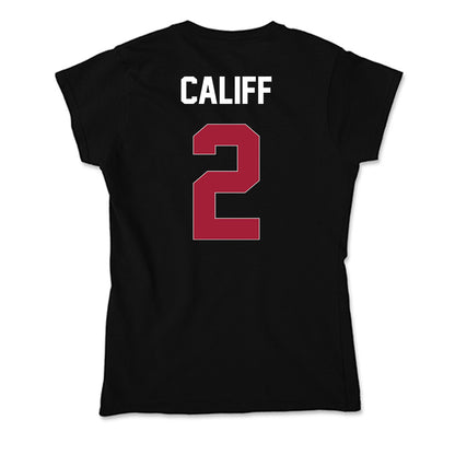 Oklahoma - NCAA Women's Soccer : Paige Califf - Soft Style Women’s T-Shirt-1