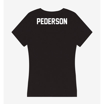 Oklahoma - NCAA Women's Gymnastics : Lily Pederson - Women's V-Neck T-Shirt-1