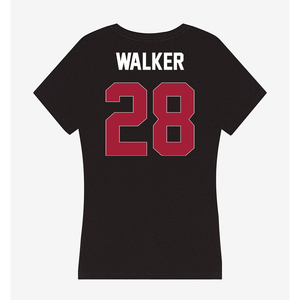 Oklahoma - NCAA Football : DeZephen Walker - Women's V-Neck T-Shirt-1