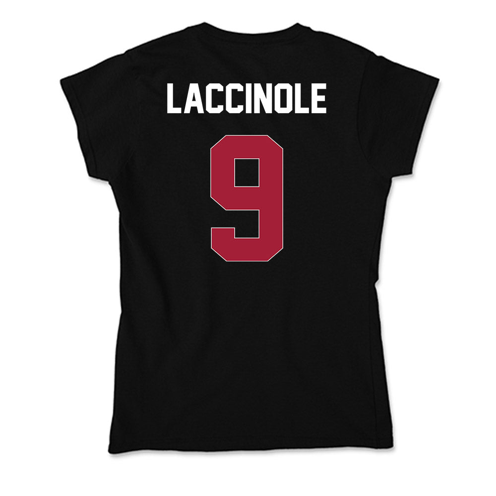 Oklahoma - NCAA Women's Soccer : Ally Laccinole - Soft Style Women’s T-Shirt-1