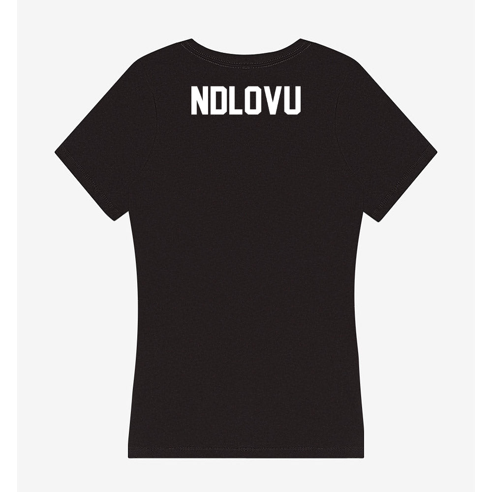 Oklahoma - NCAA Men's Track & Field : Awakhiwe Ndlovu - Women's V-Neck T-Shirt-1