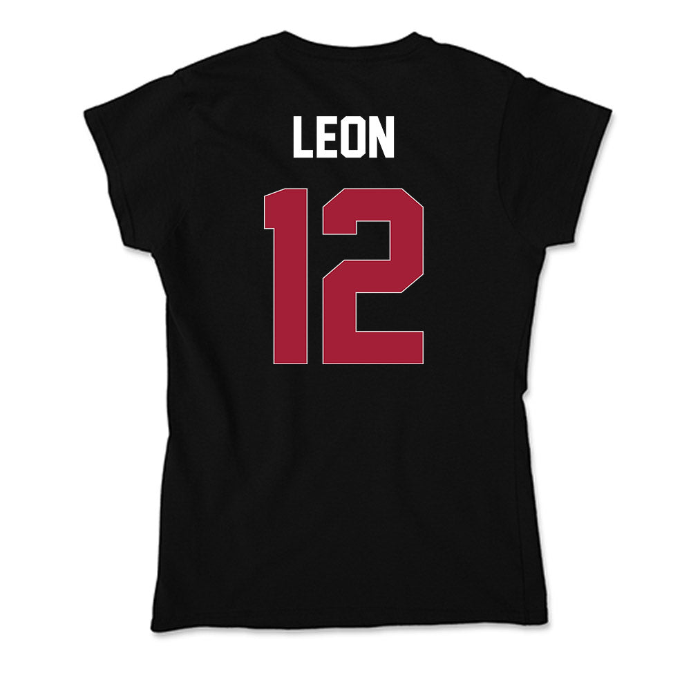 Oklahoma - NCAA Baseball : Kadyn Leon - Soft Style Women’s T-Shirt-1