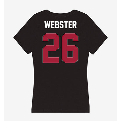 Oklahoma - NCAA Football : eLGee Webster - Women's V-Neck T-Shirt-1