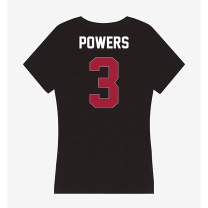 Oklahoma - NCAA Football : Reggie Powers - Women's V-Neck T-Shirt-1