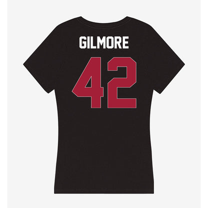 Oklahoma - NCAA Football : Wyatt Gilmore - Women's V-Neck T-Shirt-1