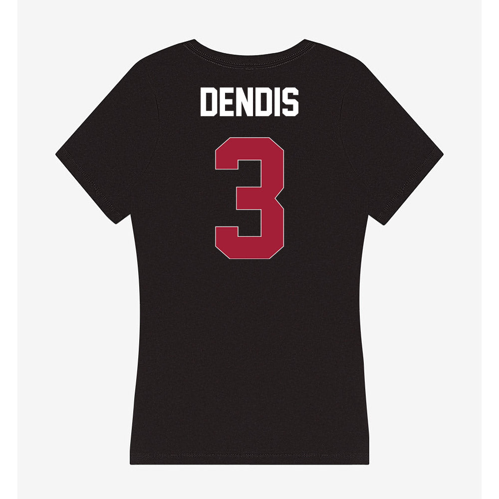 Oklahoma - NCAA Women's Soccer : Lexi Dendis - Women's V-Neck T-Shirt-1