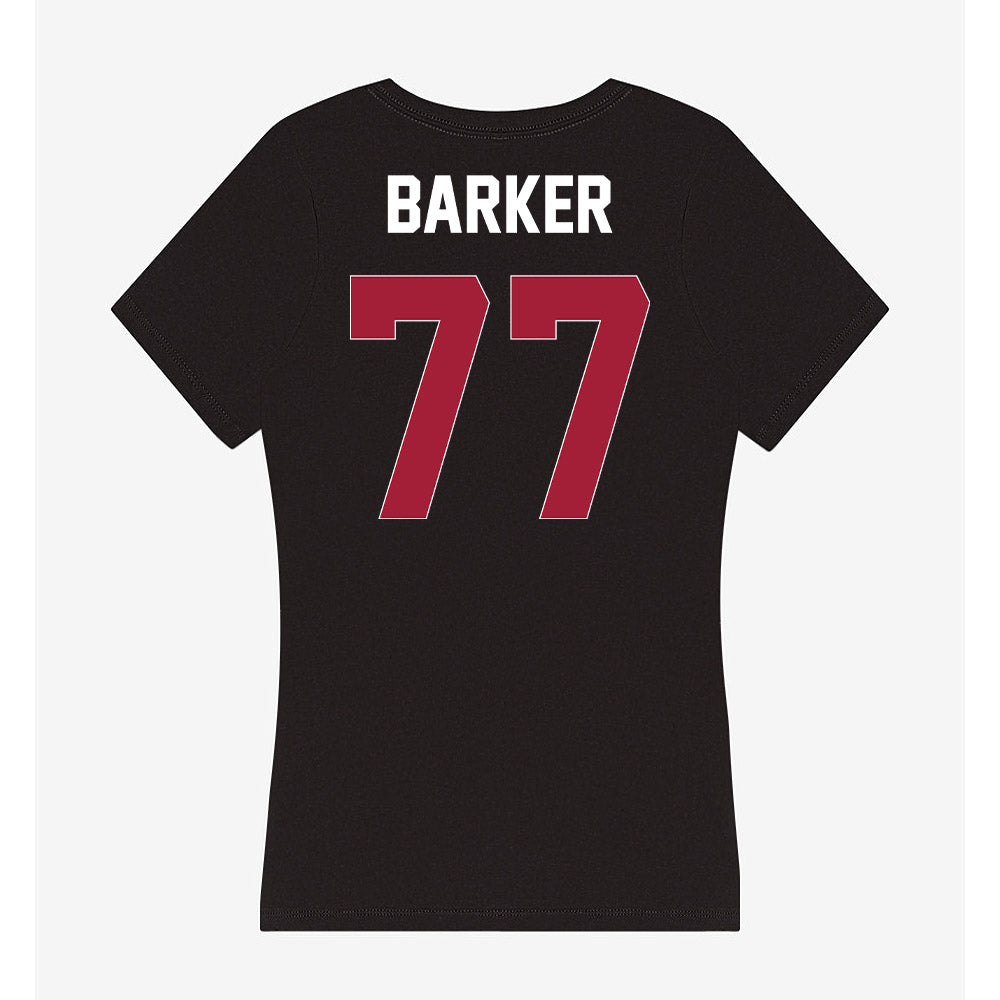 Oklahoma - NCAA Softball : Sydney Barker - Women's V-Neck T-Shirt-1