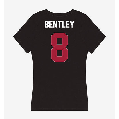 Oklahoma - NCAA Football : Bowe Bentley - Women's V-Neck T-Shirt-1