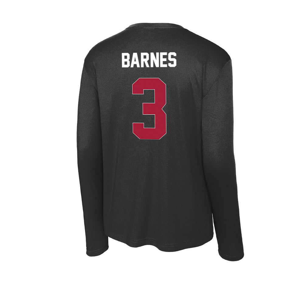 Oklahoma - NCAA Women's Volleyball : Tekoa Barnes - Activewear Long Sleeve T-Shirt-1