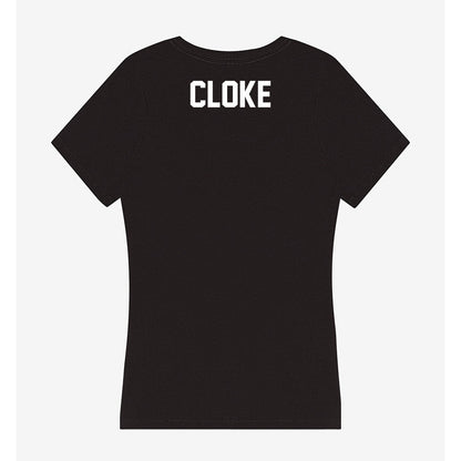 Oklahoma - NCAA Women's Rowing : Rebecca Cloke - Women's V-Neck T-Shirt-1