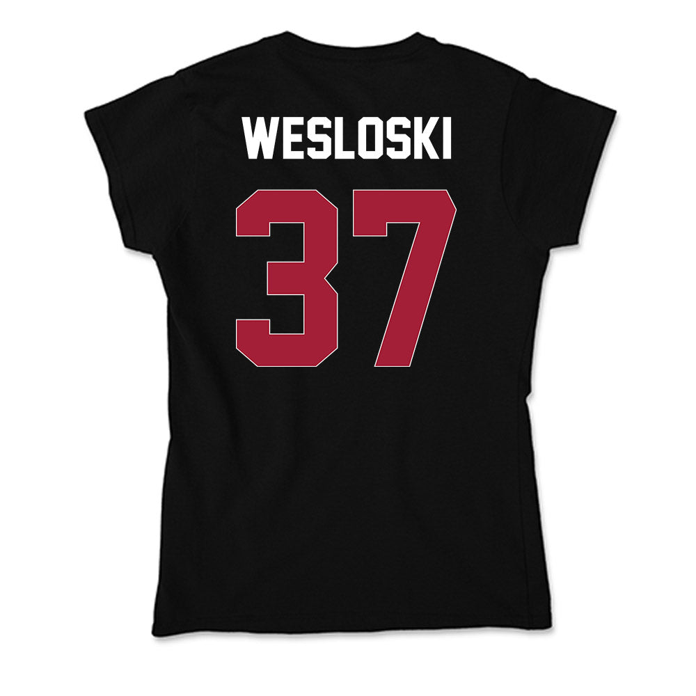 Oklahoma - NCAA Baseball : Nick Wesloski - Soft Style Women’s T-Shirt-1