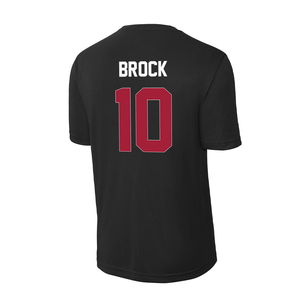 Oklahoma - NCAA Baseball : Brendan Brock - Activewear T-Shirt-1