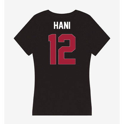 Oklahoma - NCAA Women's Volleyball : Elise Hani - Women's V-Neck T-Shirt-1