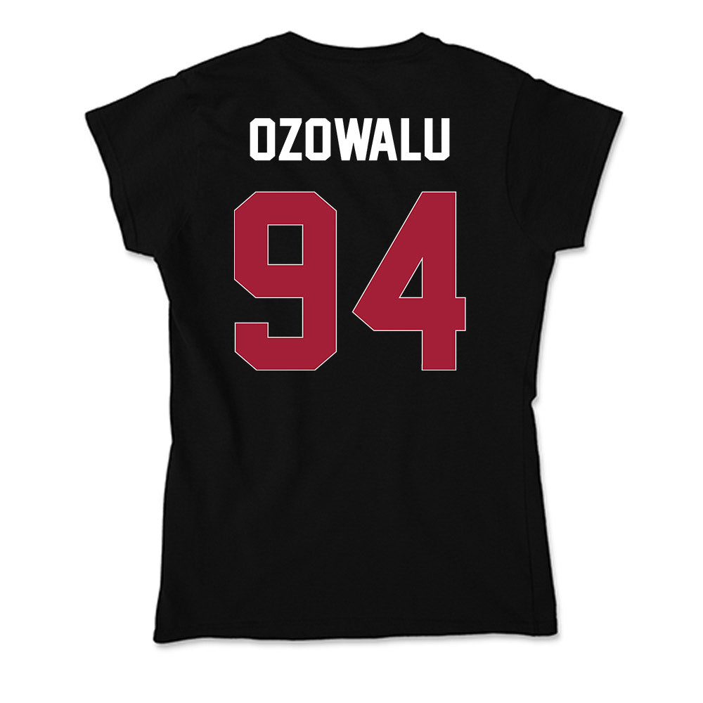 Oklahoma - NCAA Football : Kenny Ozowalu - Soft Style Women’s T-Shirt-1