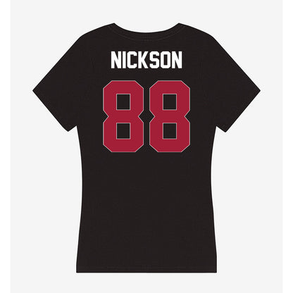 Oklahoma - NCAA Football : CJ Nickson - Women's V-Neck T-Shirt-1