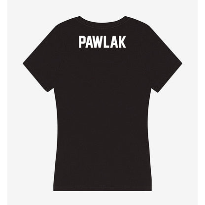 Oklahoma - NCAA Women's Gymnastics : Kamila Pawlak - Women's V-Neck T-Shirt-1