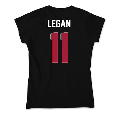 Oklahoma - NCAA Women's Soccer : Drue Legan - Soft Style Women’s T-Shirt-1