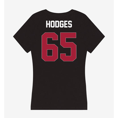 Oklahoma - NCAA Football : Ace Hodges - Women's V-Neck T-Shirt-1