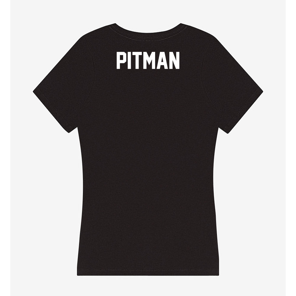 Oklahoma - NCAA Women's Rowing : Mattie Pitman - Women's V-Neck T-Shirt-1