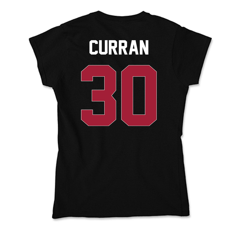 Oklahoma - NCAA Women's Soccer : Claire Curran - Soft Style Women’s T-Shirt-1