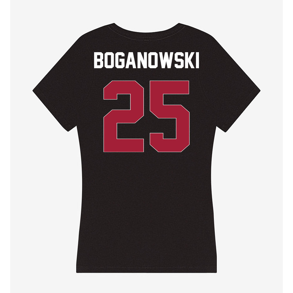 Oklahoma - NCAA Football : Michael Boganowski - Women's V-Neck T-Shirt-1