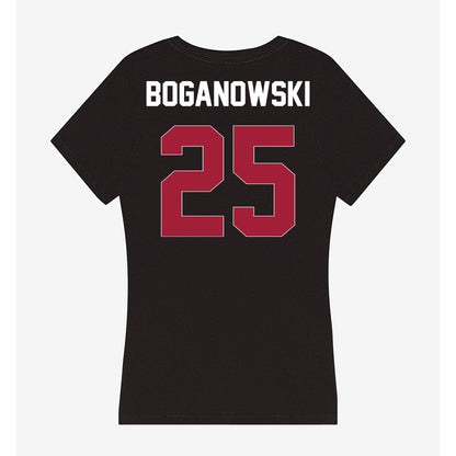Oklahoma - NCAA Football : Michael Boganowski - Women's V-Neck T-Shirt-1