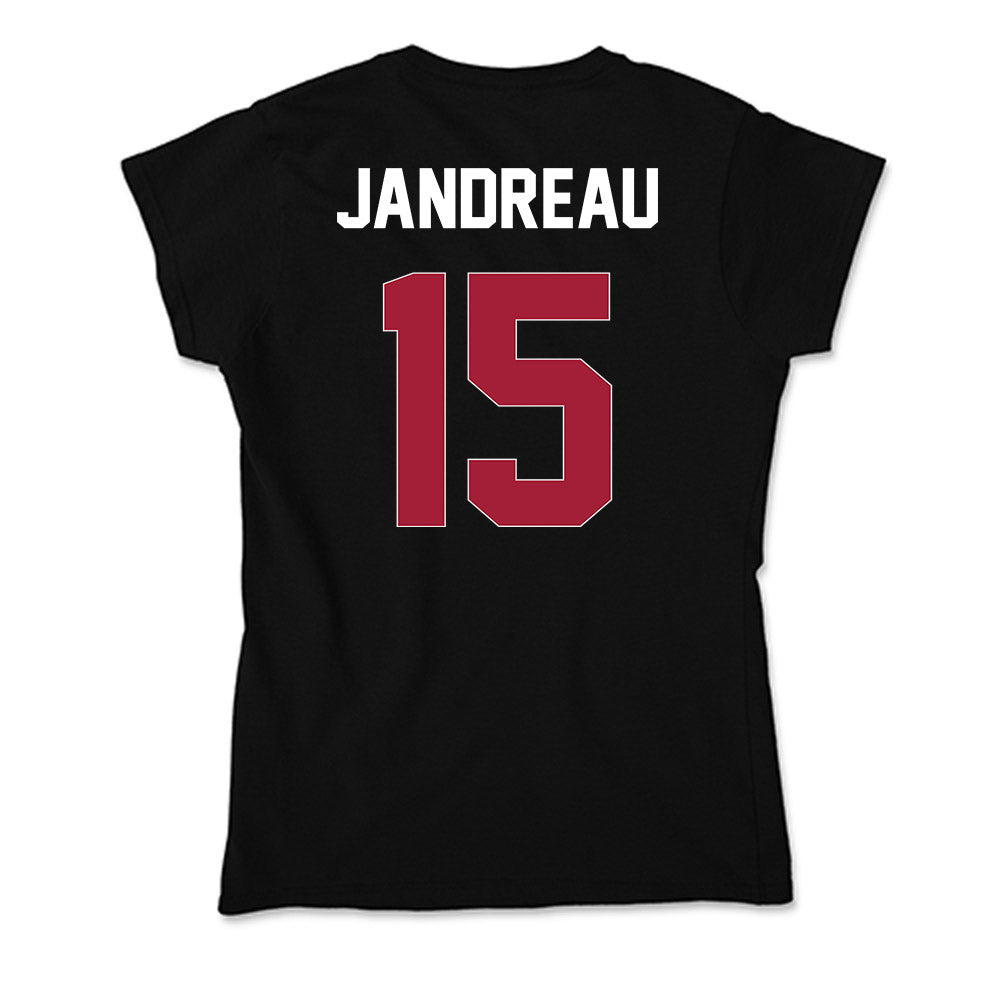 Oklahoma - NCAA Football : Beau Jandreau - Soft Style Women’s T-Shirt-1