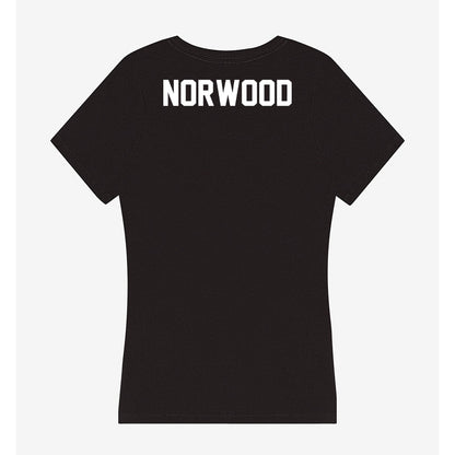Oklahoma - NCAA Women's Track & Field : Amiyah Norwood - Women's V-Neck T-Shirt-1