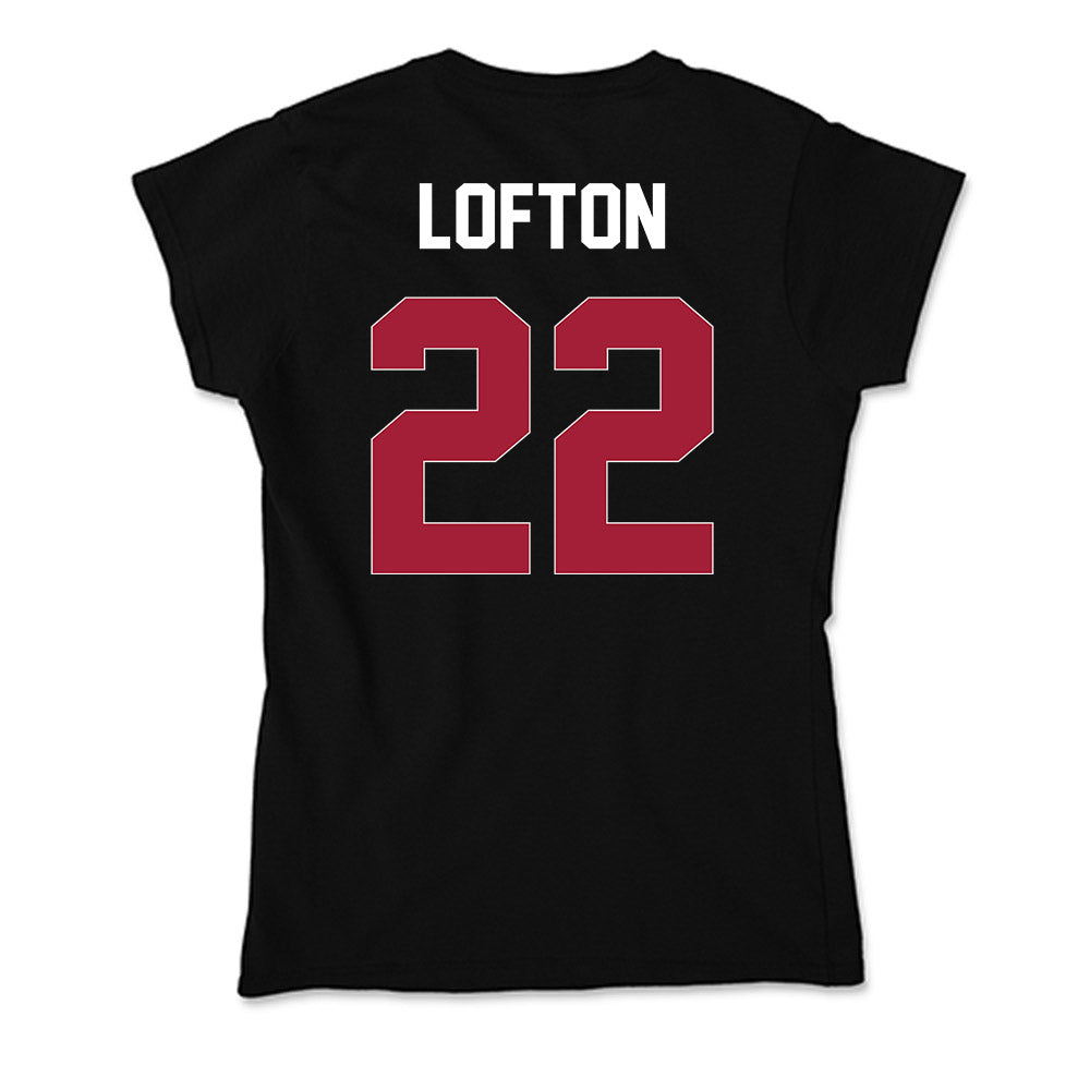 Oklahoma - NCAA Women's Basketball : Keziah Lofton - Soft Style Women’s T-Shirt-1