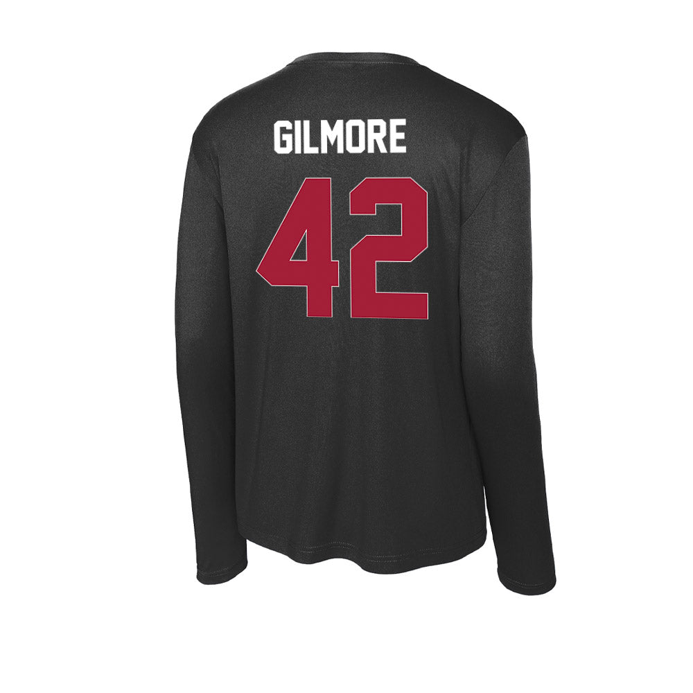 Oklahoma - NCAA Football : Wyatt Gilmore - Activewear Long Sleeve T-Shirt-1