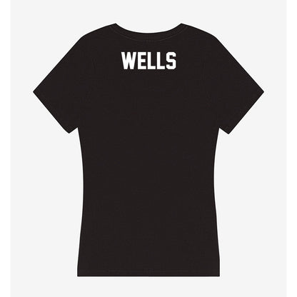 Oklahoma - NCAA Women's Gymnastics : Keira Wells - Women's V-Neck T-Shirt-1