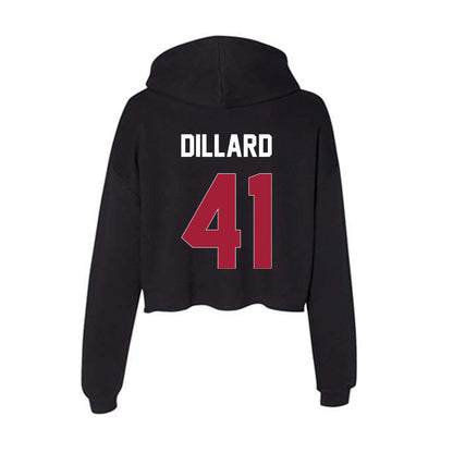 Oklahoma - NCAA Baseball : Gunnar Dillard - Women's Crop Fleece Hoodie-1