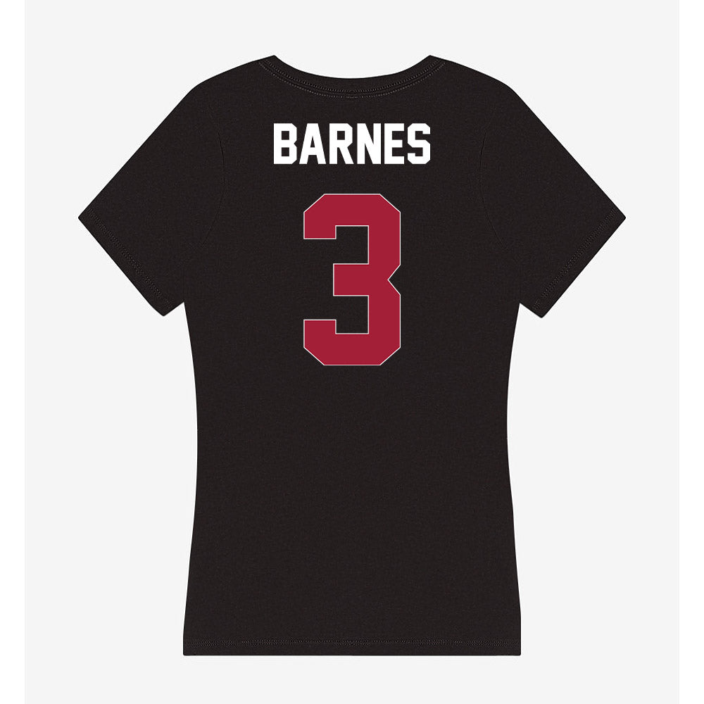 Oklahoma - NCAA Women's Volleyball : Tekoa Barnes - Women's V-Neck T-Shirt-1