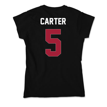 Oklahoma - NCAA Football : Jermichael Carter - Soft Style Women’s T-Shirt-1