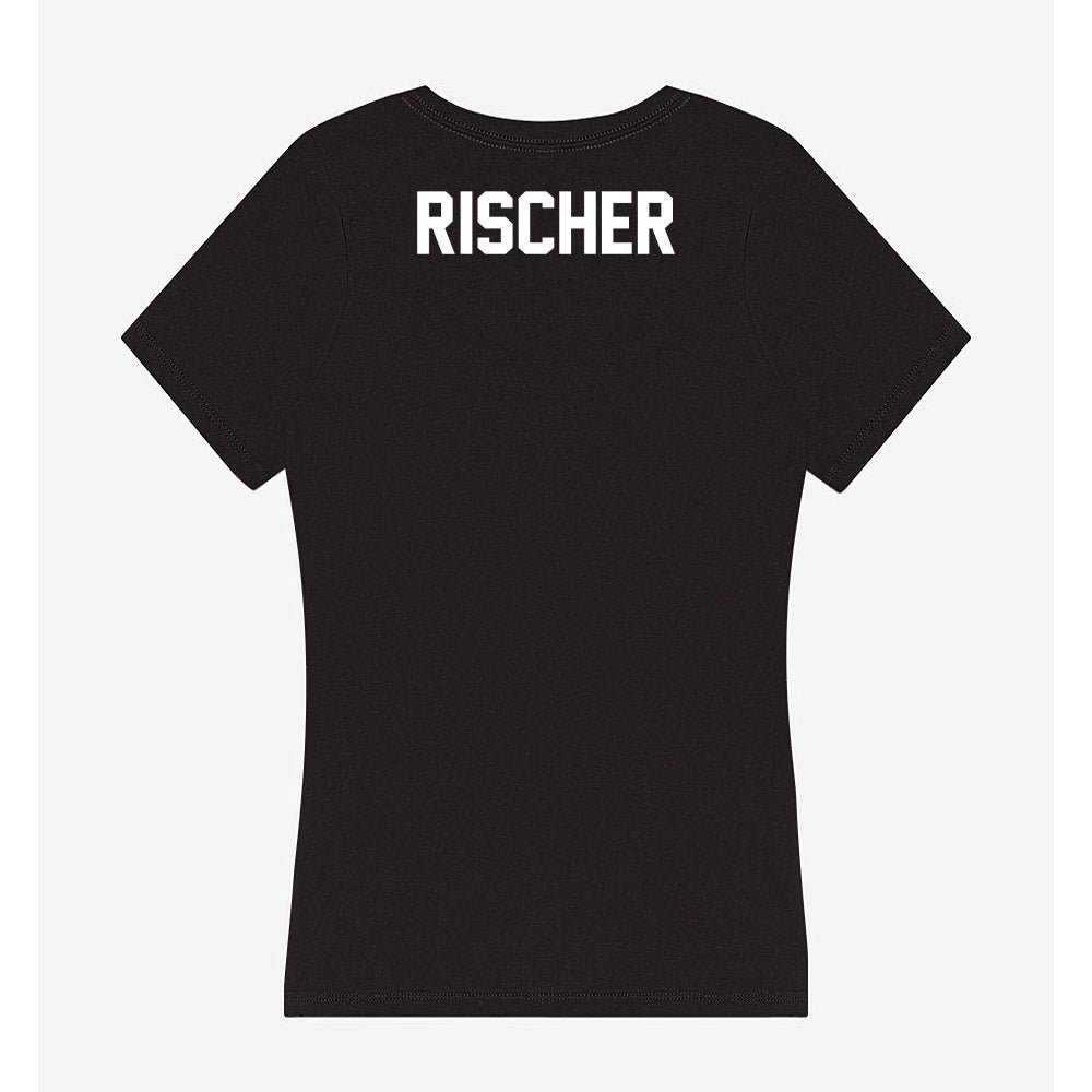 Oklahoma - NCAA Women's Golf : Audrey Rischer - Women's V-Neck T-Shirt-1