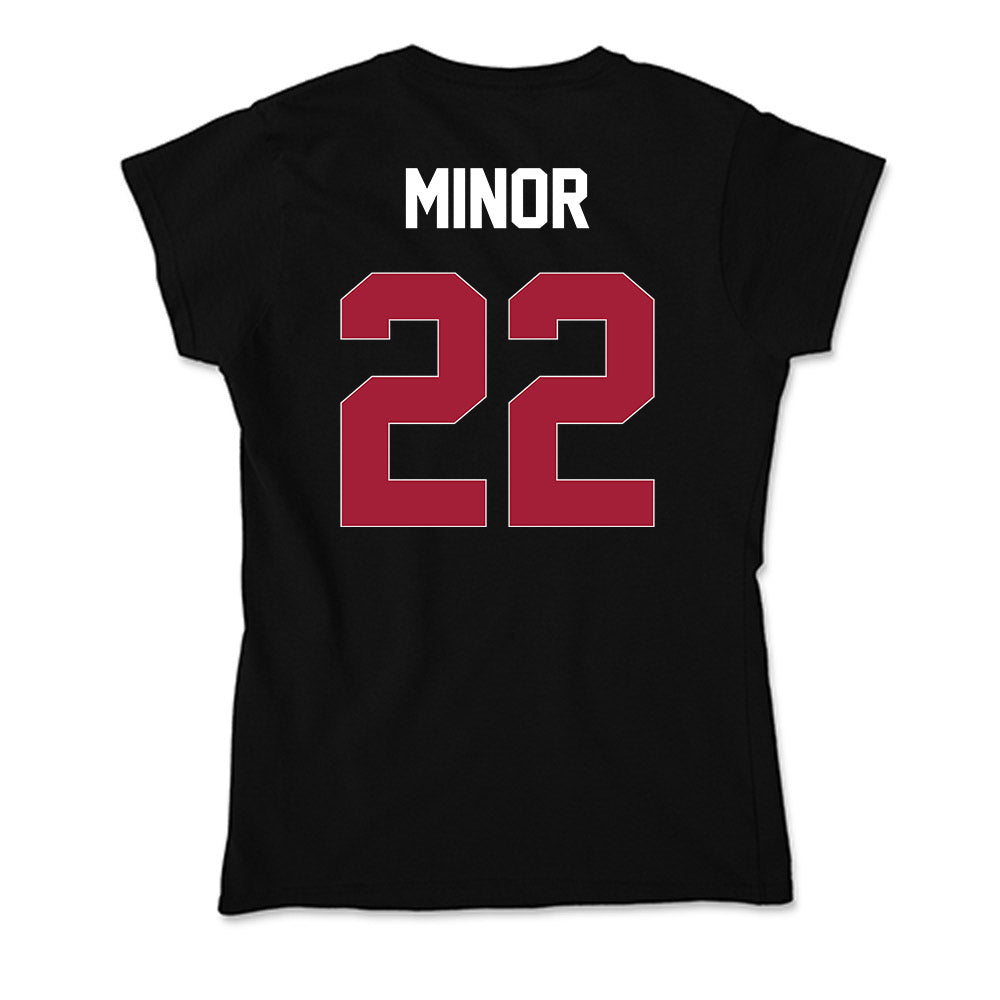 Oklahoma - NCAA Softball : Kai Minor - Soft Style Women’s T-Shirt-1