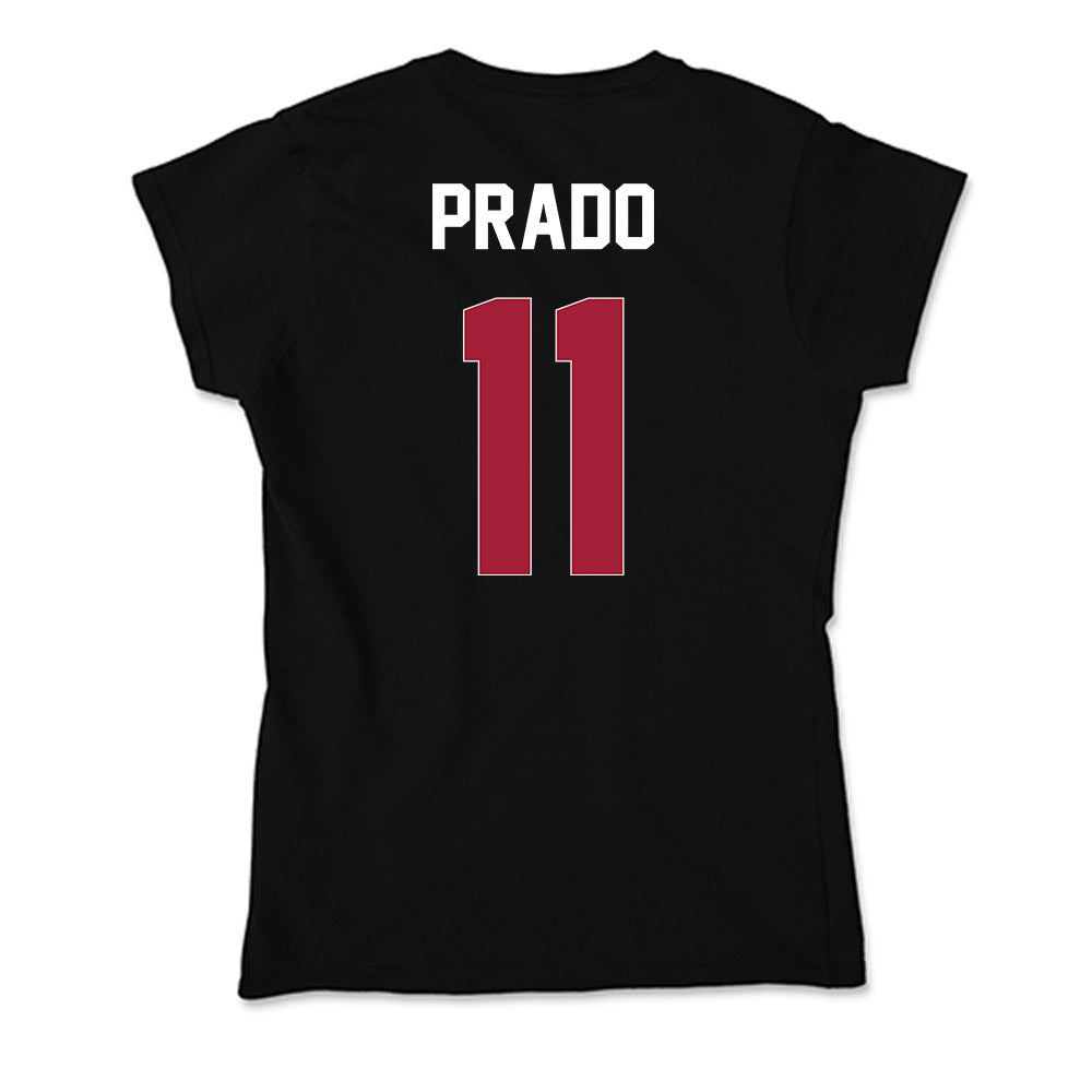 Oklahoma - NCAA Baseball : Gerardo Prado - Soft Style Women’s T-Shirt-1