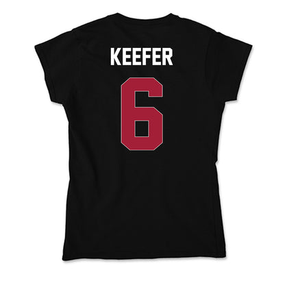 Oklahoma - NCAA Women's Soccer : Kayla Keefer - Soft Style Women’s T-Shirt-1