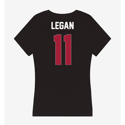 Oklahoma - NCAA Women's Soccer : Drue Legan - Women's V-Neck T-Shirt-1