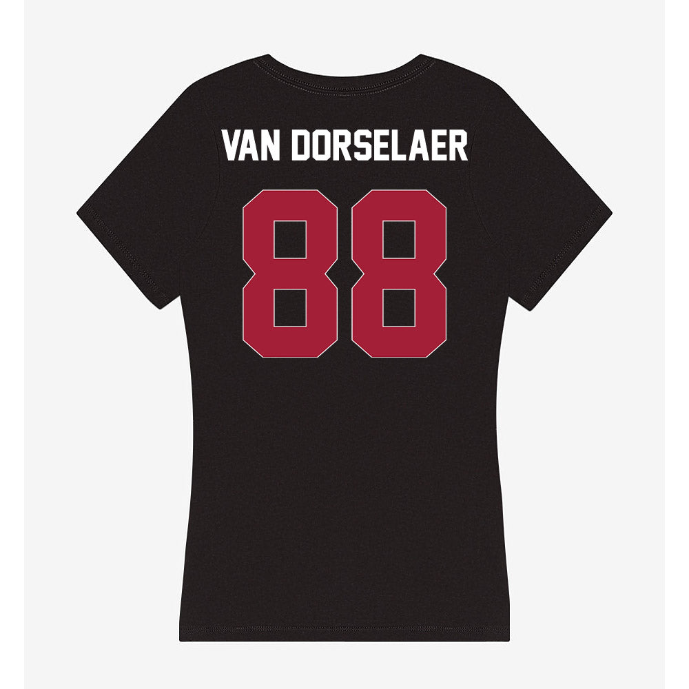 Oklahoma - NCAA Football : Jack Van Dorselaer - Women's V-Neck T-Shirt-1