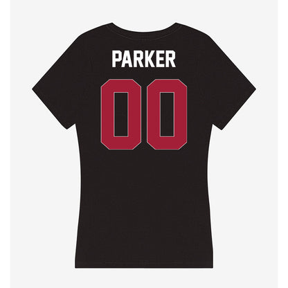 Oklahoma - NCAA Softball : Allyssa Parker - Women's V-Neck T-Shirt-1