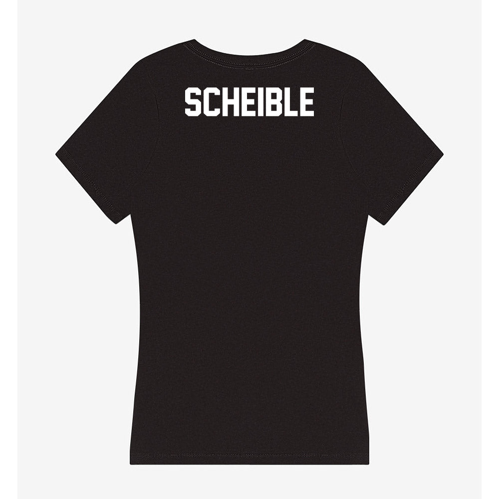 Oklahoma - NCAA Women's Gymnastics : Hannah Scheible - Women's V-Neck T-Shirt-1