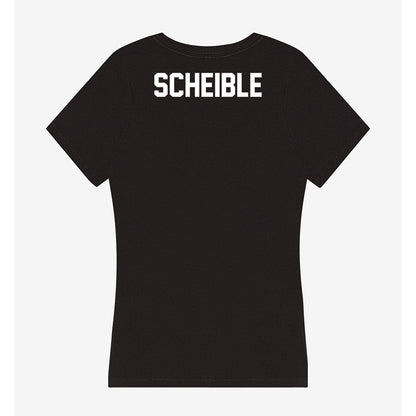 Oklahoma - NCAA Women's Gymnastics : Hannah Scheible - Women's V-Neck T-Shirt-1