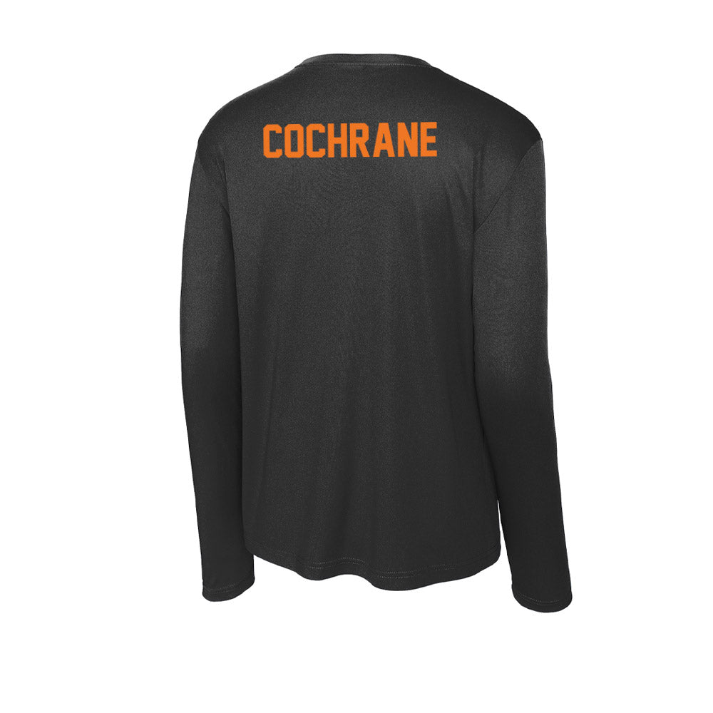 Virginia Tech - NCAA Football : Maddox Cochrane - Activewear Long Sleeve T-Shirt-1