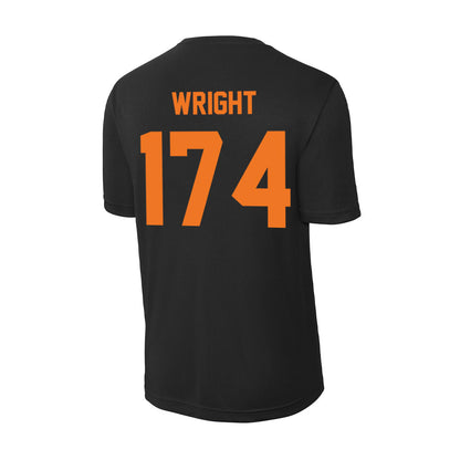 Virginia Tech - NCAA Wrestling : Gage Wright - Activewear T-Shirt-1