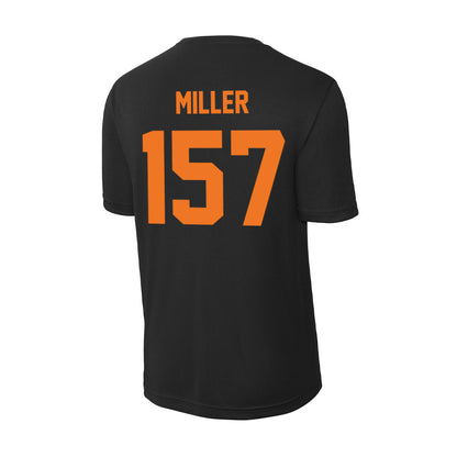 Virginia Tech - NCAA Wrestling : Ethen Miller - Activewear T-Shirt-1