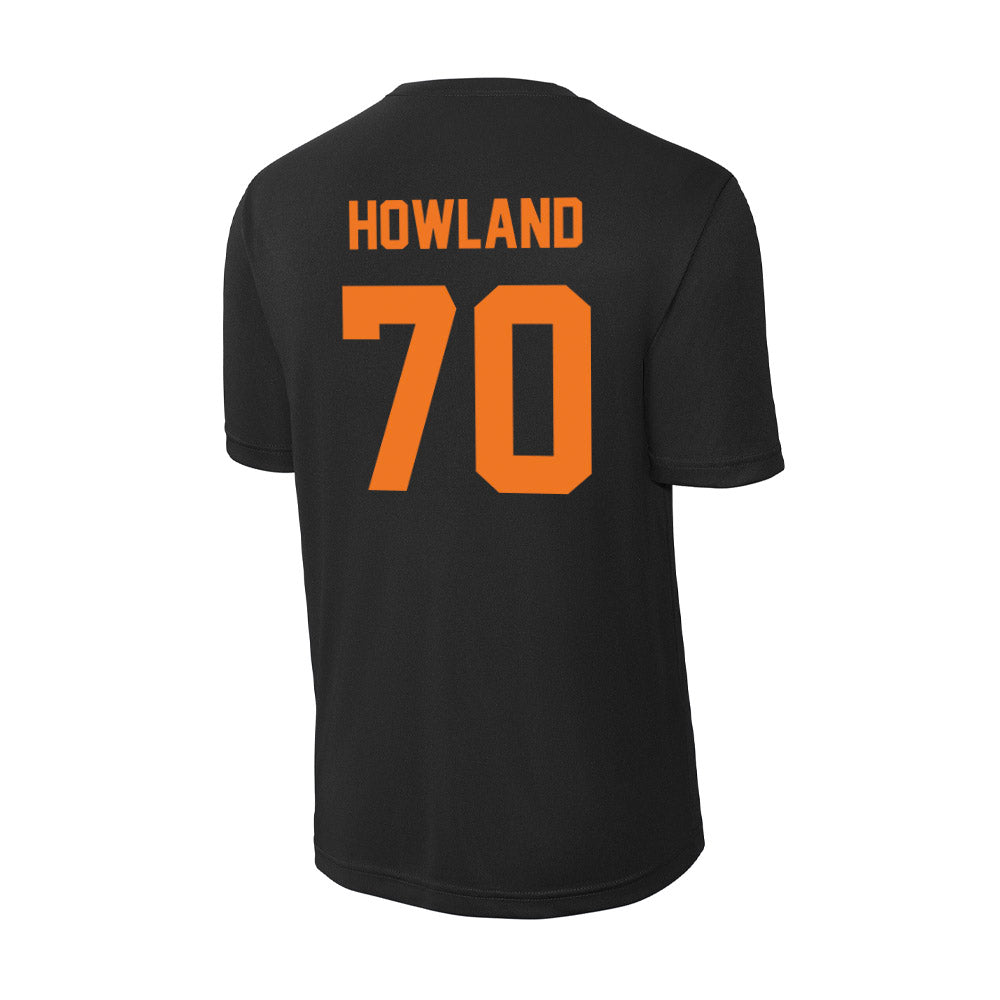 Virginia Tech - NCAA Football : Logan Howland - Activewear T-Shirt-1