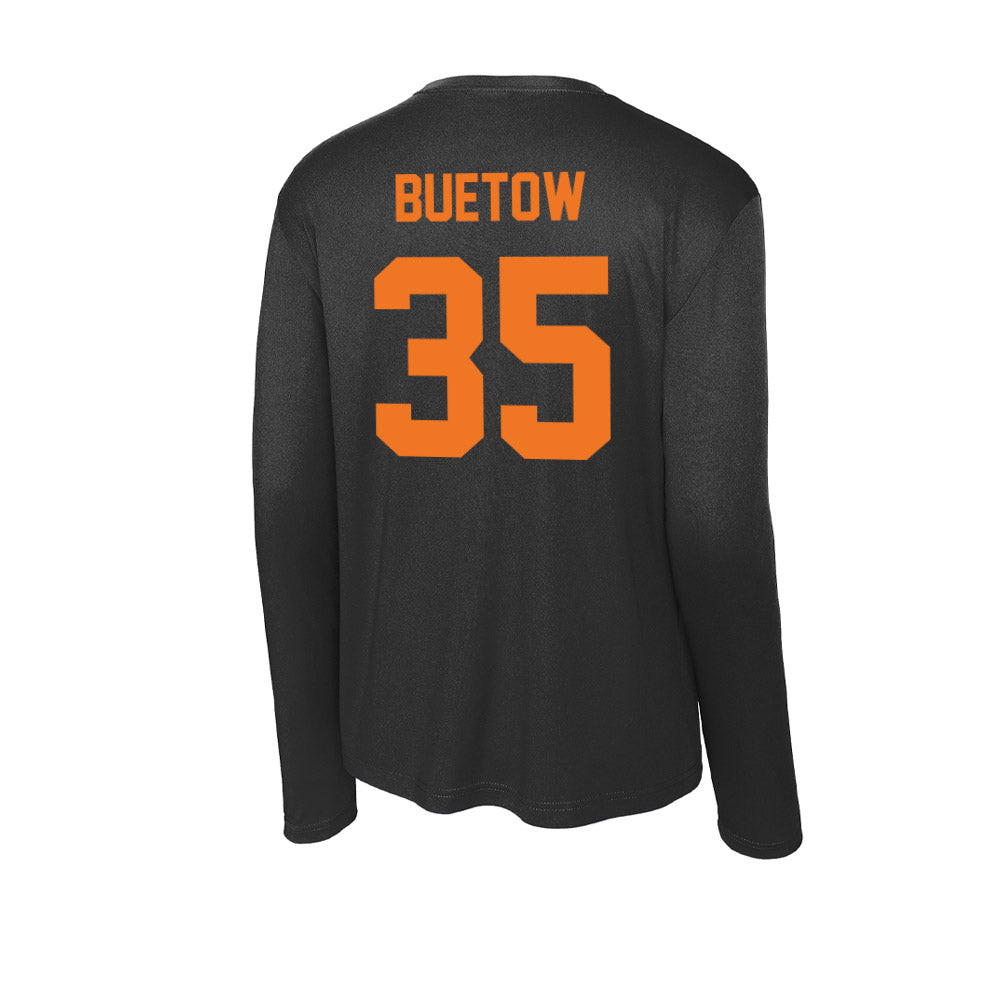 Virginia Tech - NCAA Football : John Buetow - Activewear Long Sleeve T-Shirt-1