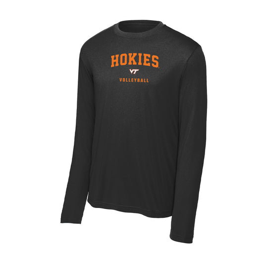 Virginia Tech - NCAA Women's Volleyball : Sara Gasparini - Activewear Long Sleeve T-Shirt-0