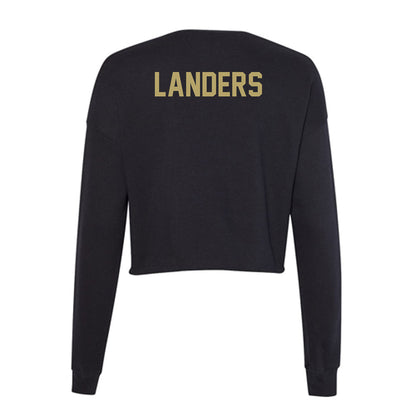 Central Florida - NCAA Women's Rowing : Aisling Landers - Women's Cropped Crew Fleece-1